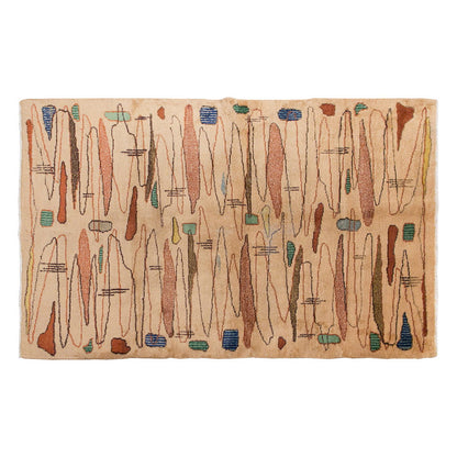 Vintage Rug 4'1" x 6'8" feet 124 x 202 cm