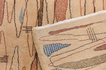 Vintage Rug 4'1" x 6'8" feet 124 x 202 cm
