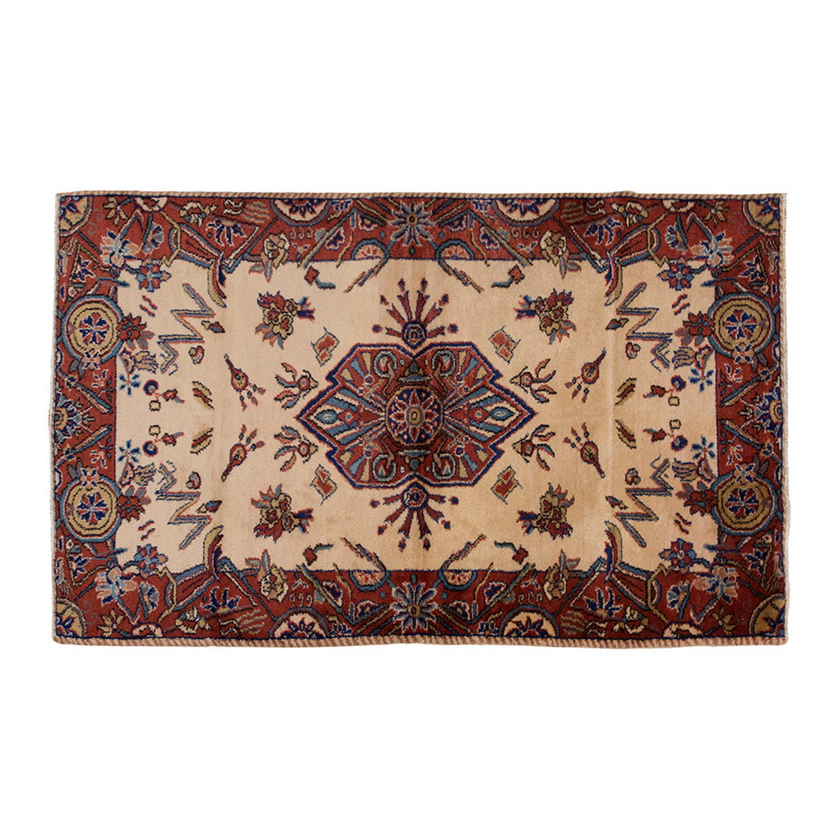Vintage Rug 4'1" x 7'2" feet 125 x 218 cm