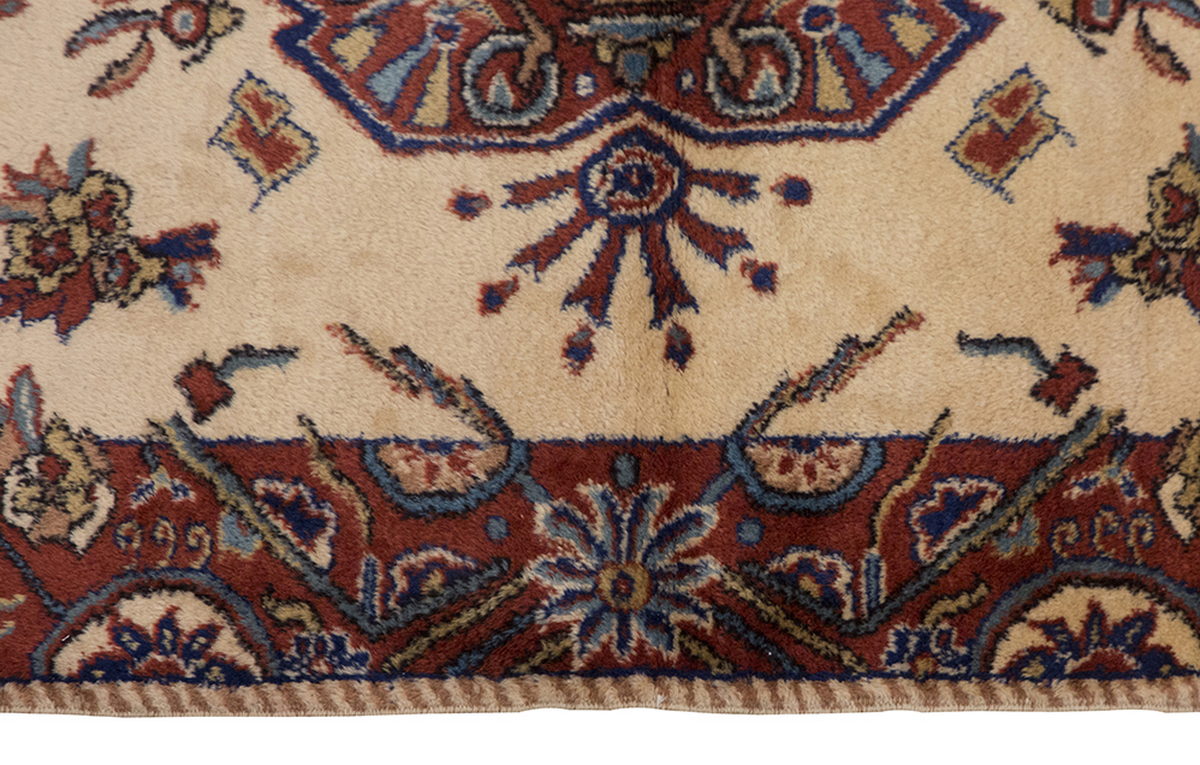 Vintage Rug 4'1" x 7'2" feet 125 x 218 cm