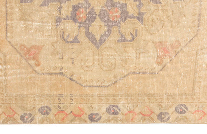 Vintage Rug 4'1" x 7'5" feet 125 x 226 cm