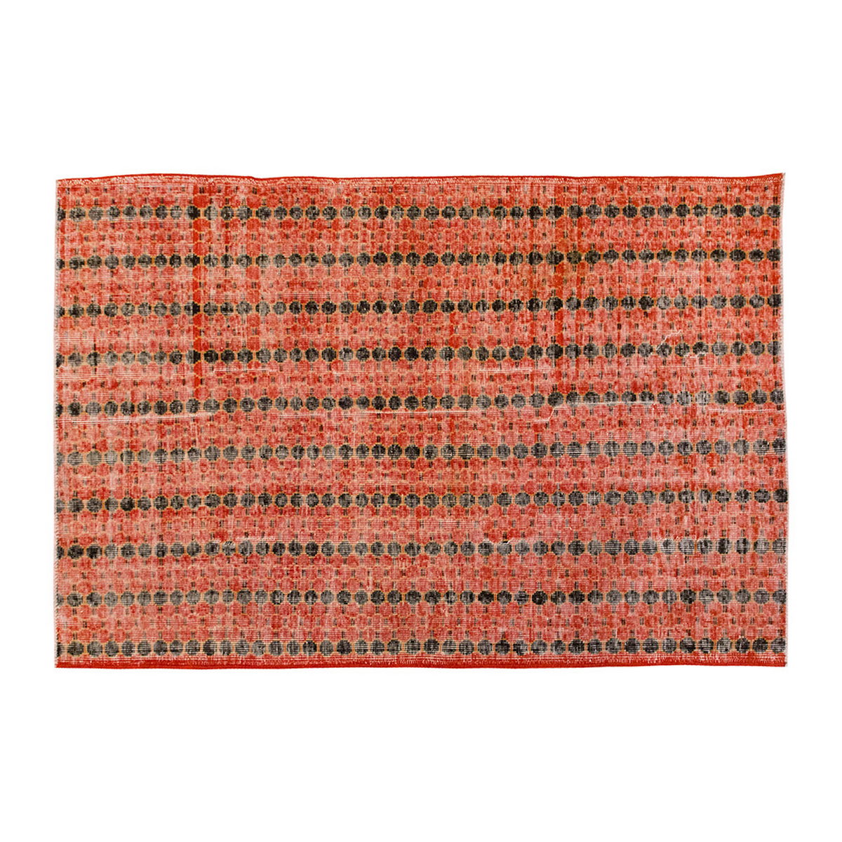 Vintage Rug 4'2" x 6'9" feet 126 x 205 cm