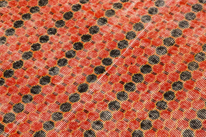 Vintage Rug 4'2" x 6'9" feet 126 x 205 cm