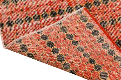 Vintage Rug 4'2" x 6'9" feet 126 x 205 cm
