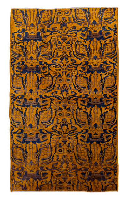 Vintage Rug 4'2" x 7'1" feet 128 x 215 cm