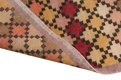 Vintage Rug 4'2" x 7'8" feet 126 x 234 cm