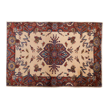 Vintage Rug 4'2" x 7 feet 126 x 214 cm
