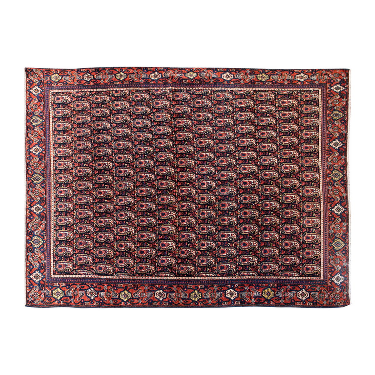 Vintage Rug 4'4" x 6'6" feet 132 x 197 cm