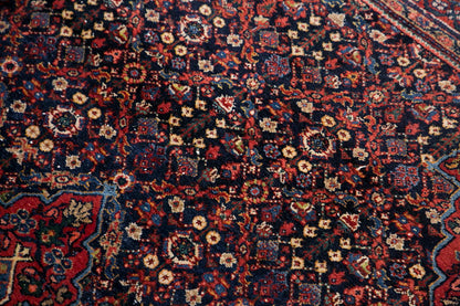 Vintage Rug 4'6" x 7' feet 136 x 214 cm