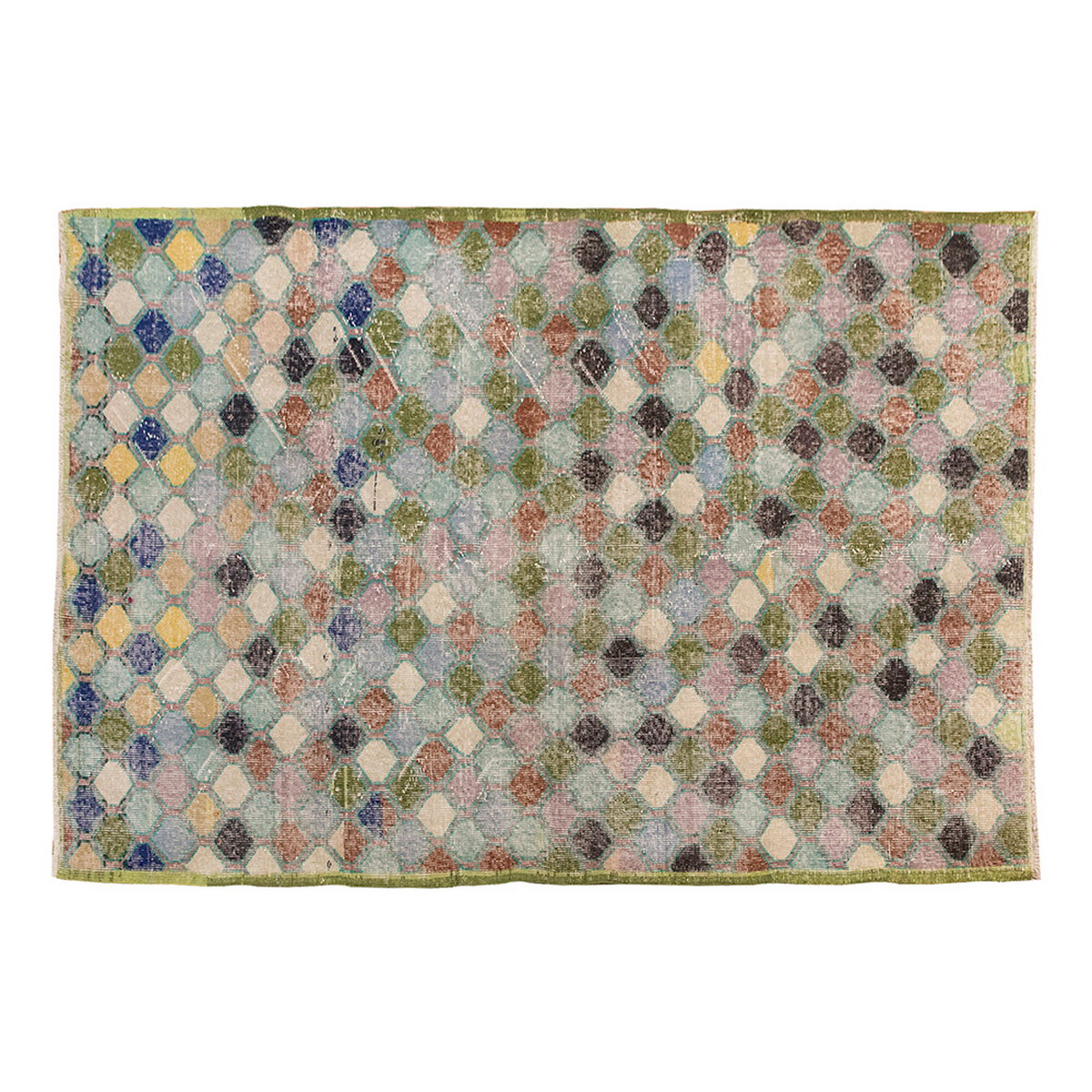 Vintage Rug 4'7" x 7'7" feet 140 x 230 cm