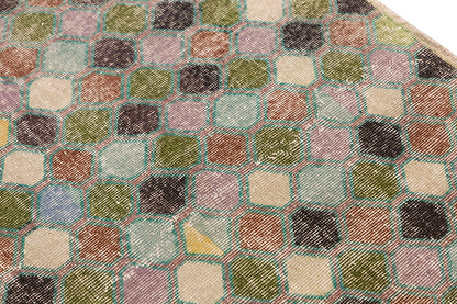 Vintage Rug 4'7" x 7'7" feet 140 x 230 cm