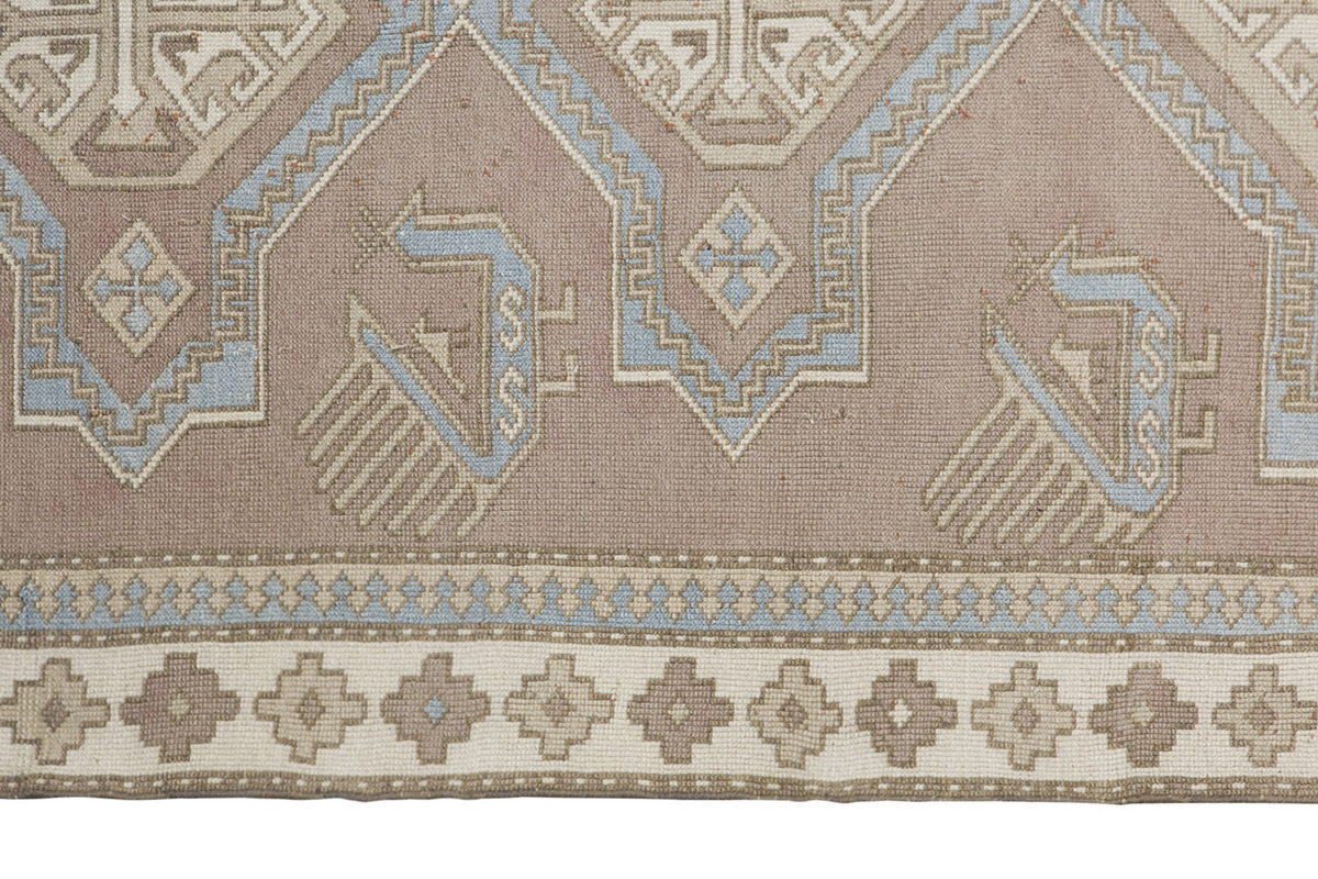 Vintage Rug 4'8" x 7'9" feet 143 x 235 cm