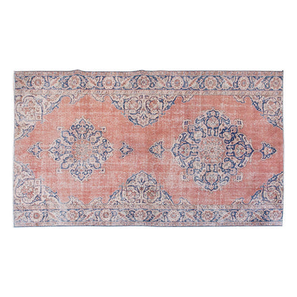 Vintage Rug 4'8" x 8'3" feet 142 x 252 cm