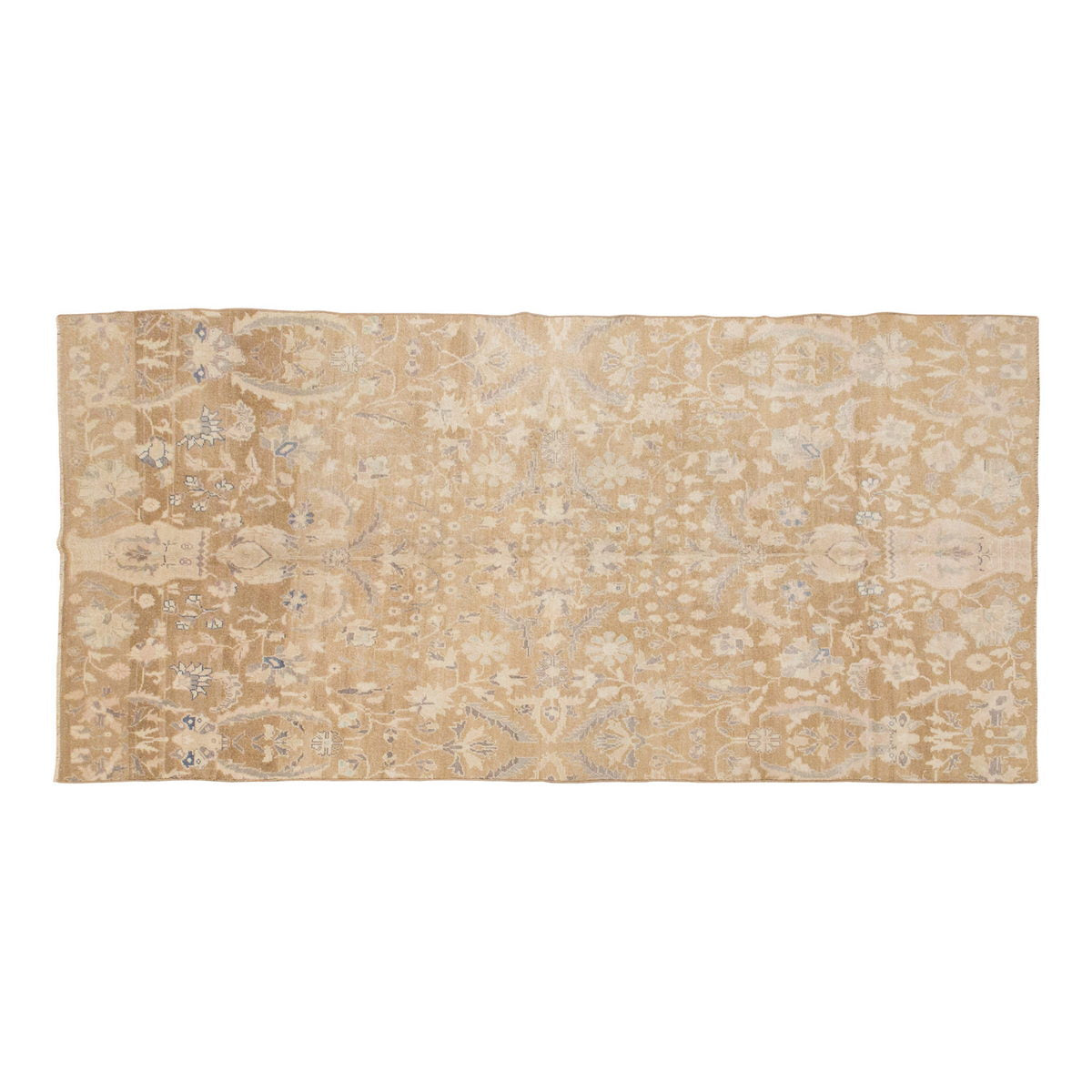 Vintage Rug 4'9" x 10'8" feet 146 x 325 cm