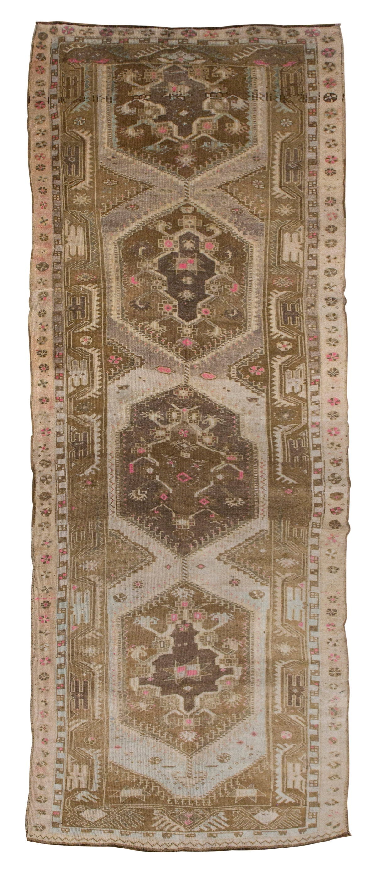 Vintage Rug 4'9" x 13'5" feet 144 x 410 cm
