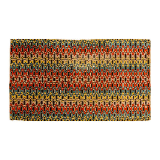 Vintage Rug 4 x 6'11 feet 122 x 210 cm