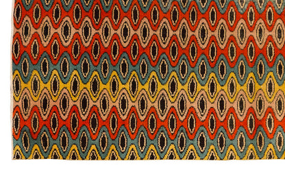 Vintage Rug 4 x 6'11 feet 122 x 210 cm