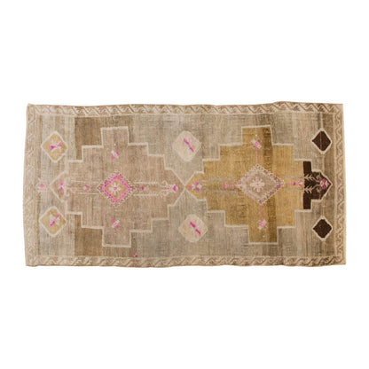Vintage Rug 5" x 12'2" feet 154 x 370 cm