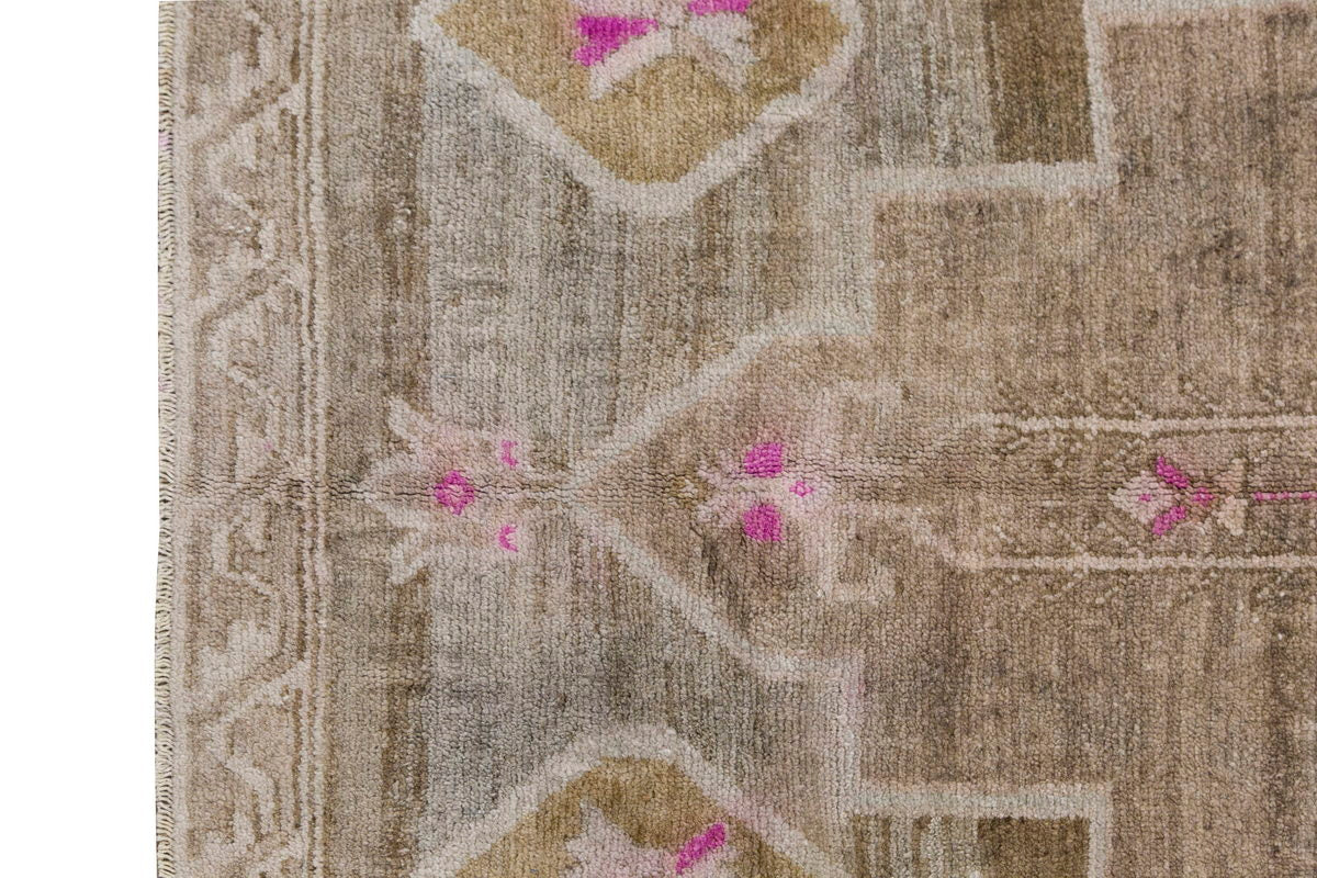 Vintage Rug 5" x 12'2" feet 154 x 370 cm