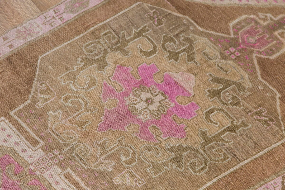 Vintage Rug 5" x 12'6" feet 150 x 380 cm