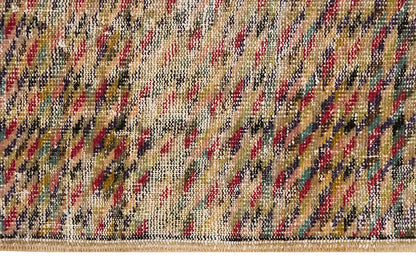 Vintage Rug 5'1" x 6'5" feet 156 x 196 cm