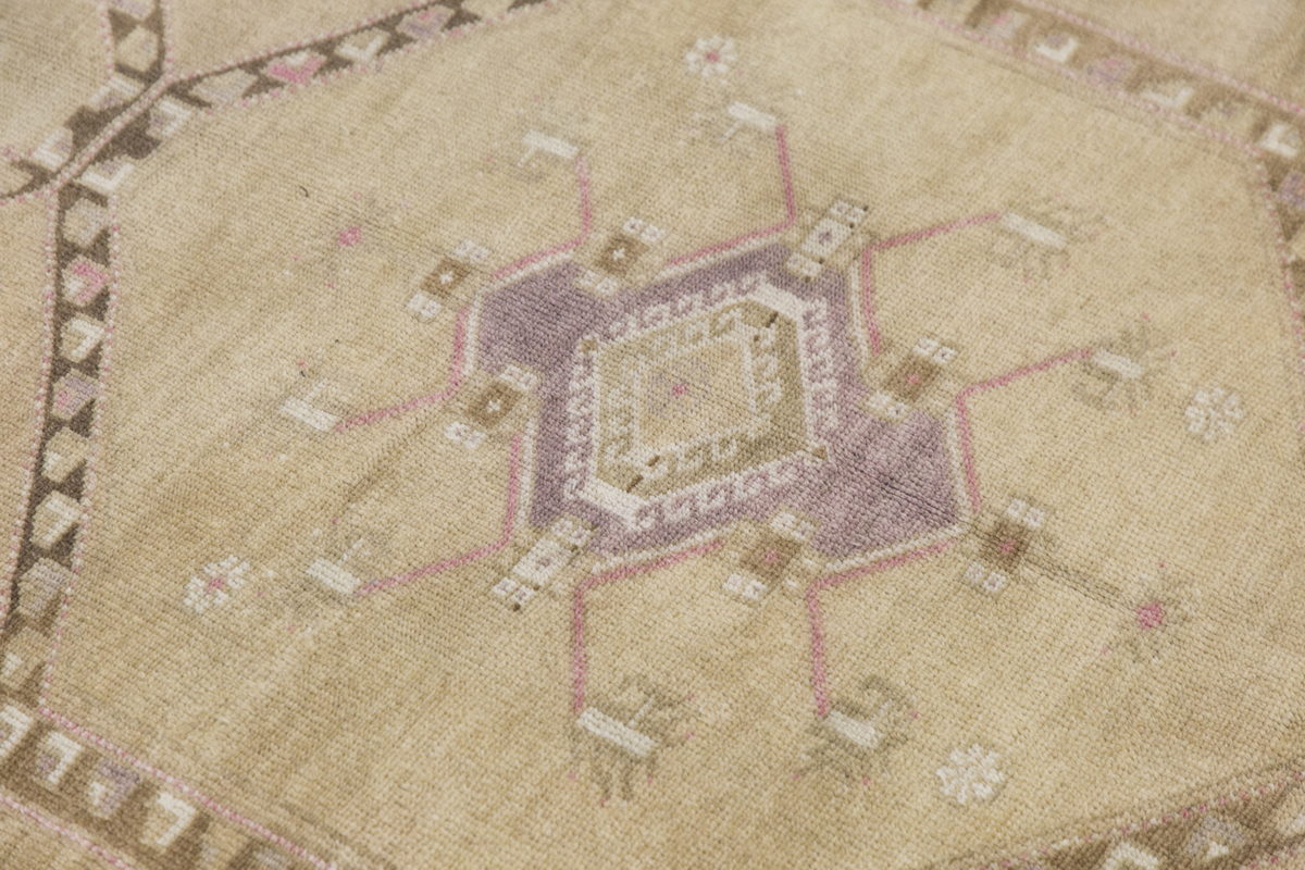 Vintage Rug 5'2" x 12'8" feet, 159 x 392 cm