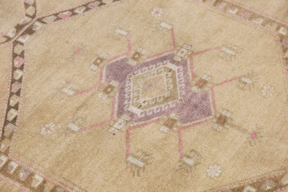 Vintage Rug 5'2" x 12'8" feet, 159 x 392 cm
