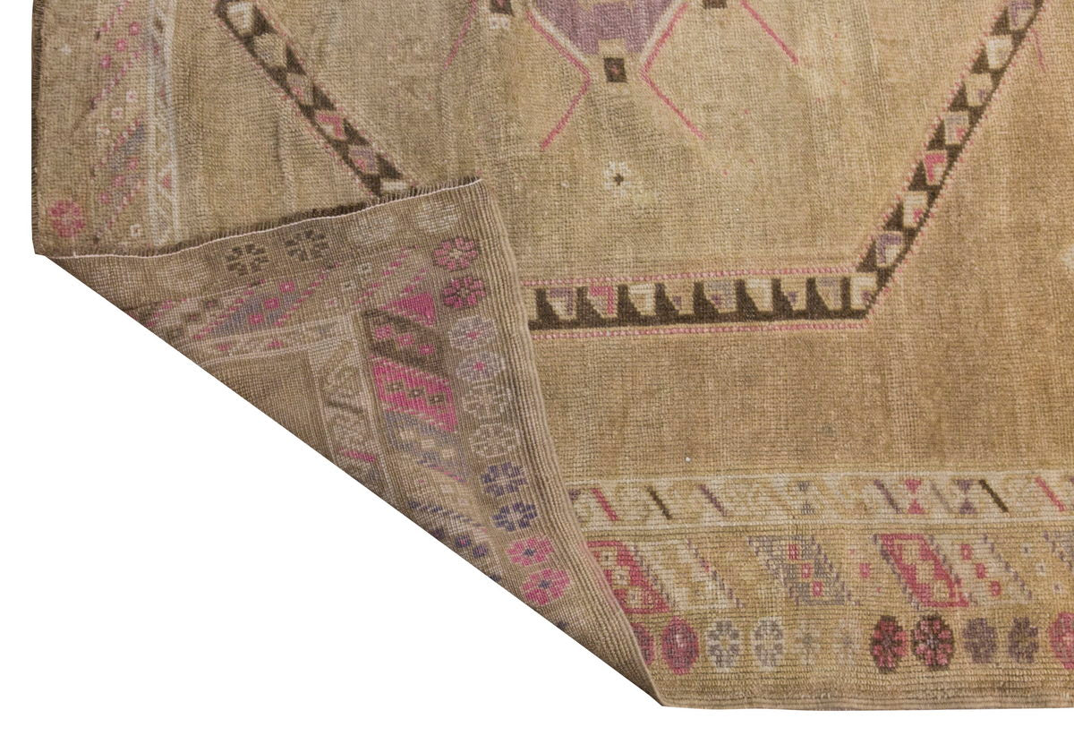 Vintage Rug 5'2" x 12'8" feet, 159 x 392 cm