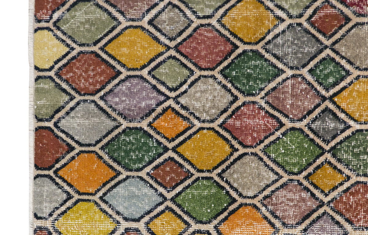 Vintage Rug 5'3" x 7'9" feet 160 x 237 cm