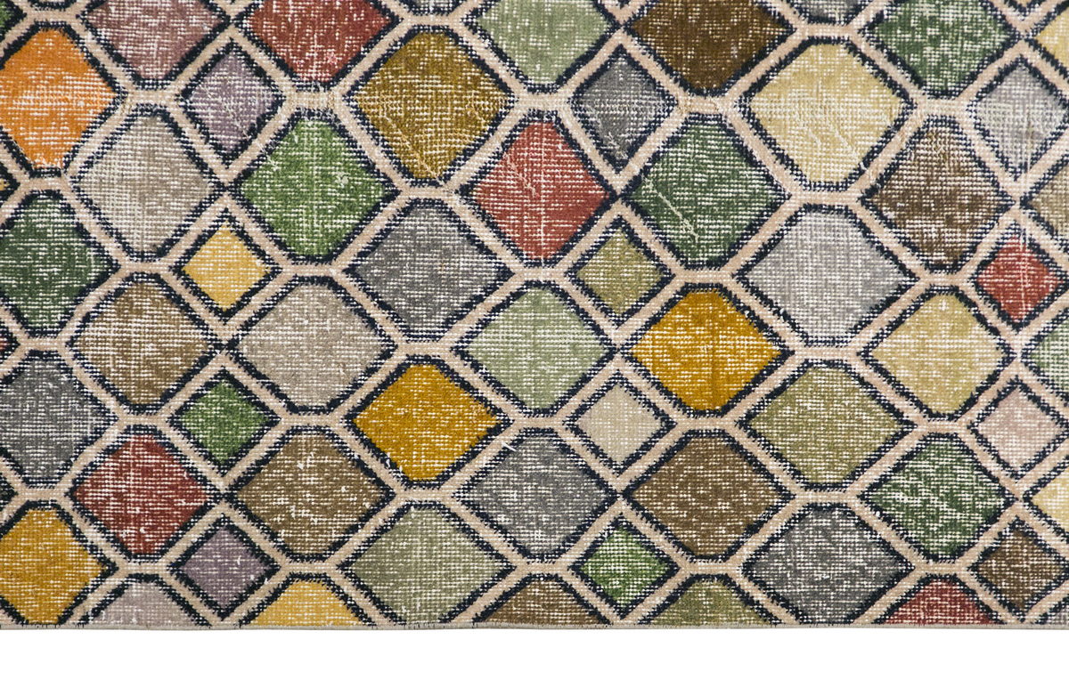Vintage Rug 5'3" x 7'9" feet 160 x 237 cm