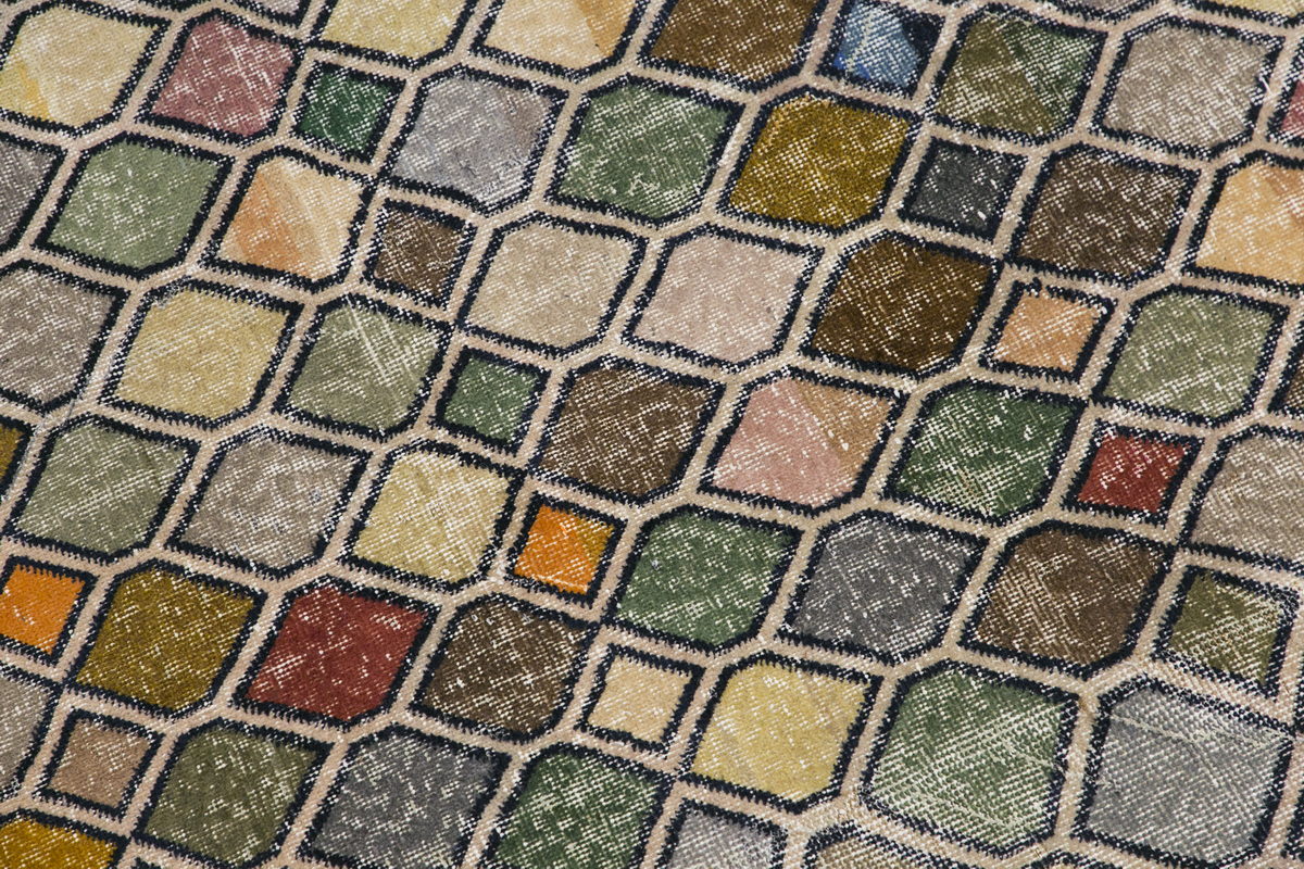 Vintage Rug 5'3" x 7'9" feet 160 x 237 cm