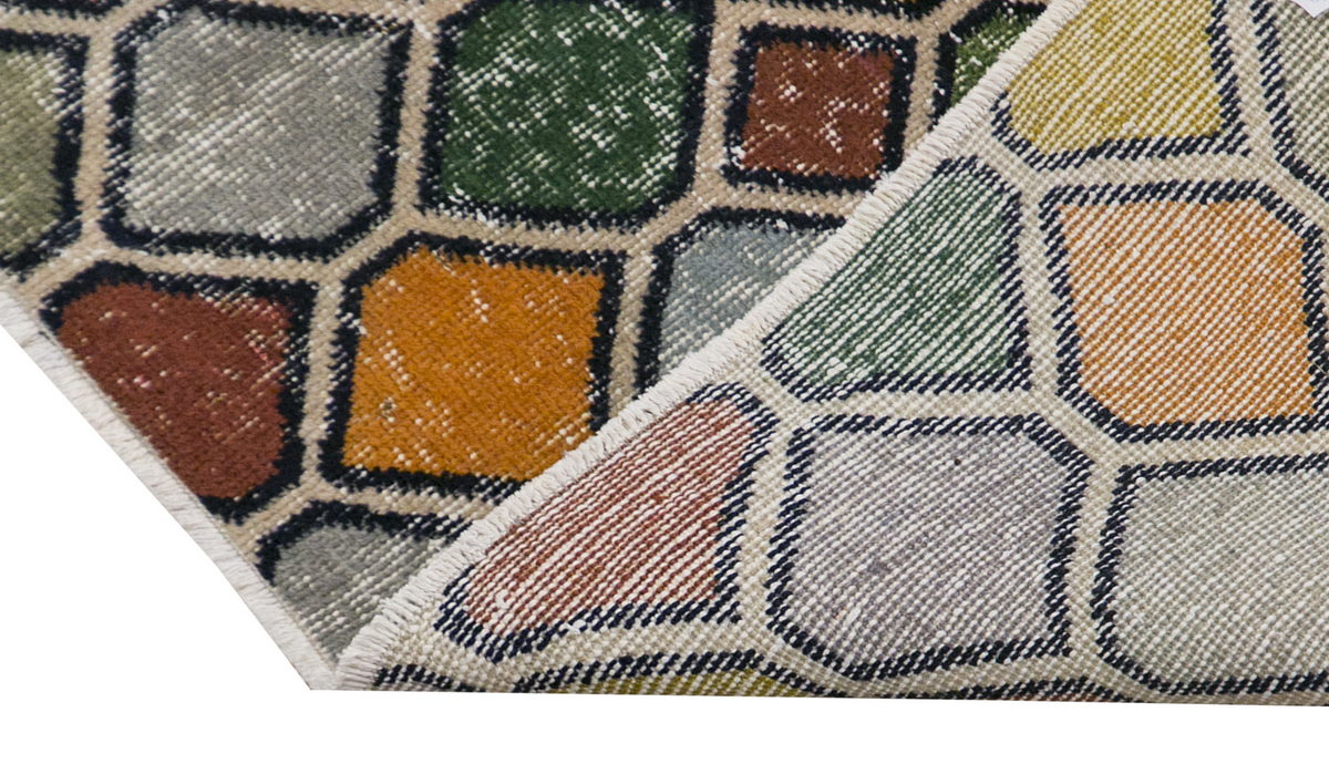 Vintage Rug 5'3" x 7'9" feet 160 x 237 cm