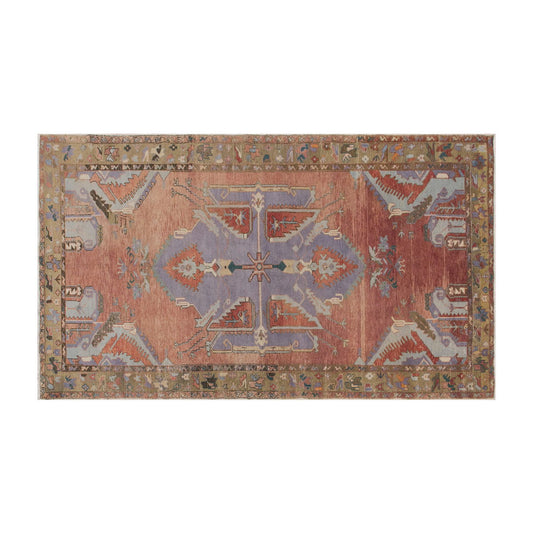 Vintage Rug 5'4" x 9'9" feet 165 x 302 cm