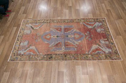 Vintage Rug 5'4" x 9'9" feet 165 x 302 cm