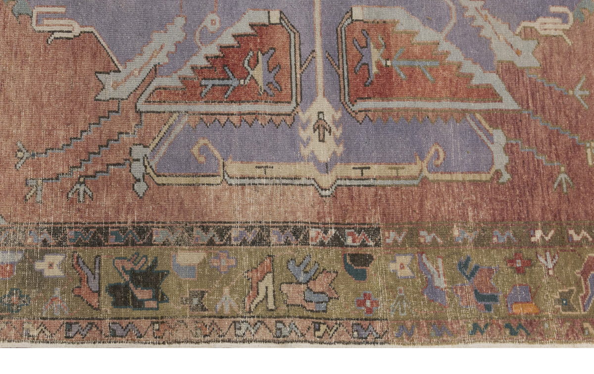 Vintage Rug 5'4" x 9'9" feet 165 x 302 cm