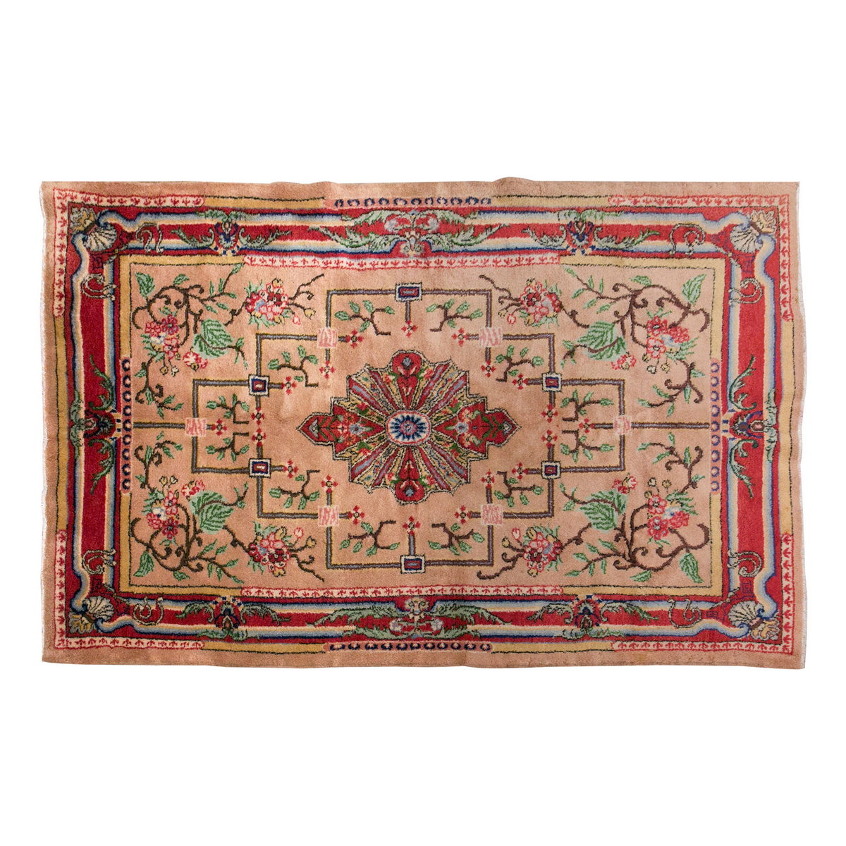 Vintage Rug 5'5" x 8'6" feet 165 x 260 cm