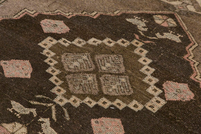 Vintage Rug 6" x 11'3" feet 184 x 342 cm