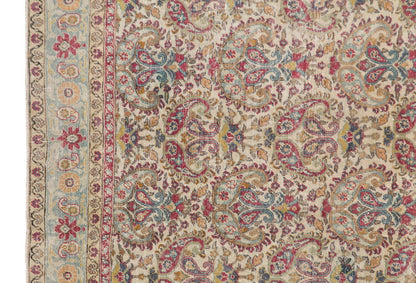 Vintage Rug 6" x 9" feet 185 x 272 cm