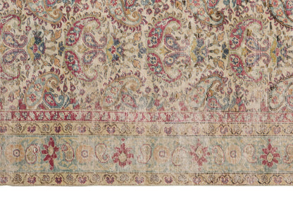 Vintage Rug 6" x 9" feet 185 x 272 cm