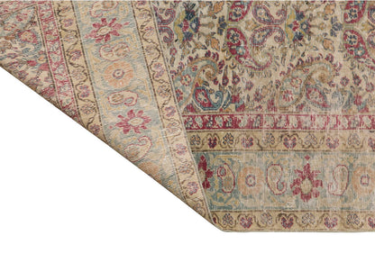 Vintage Rug 6" x 9" feet 185 x 272 cm