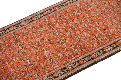Vintage Rug Runner, 3'3x15'5  feet & 100 x 470 cm