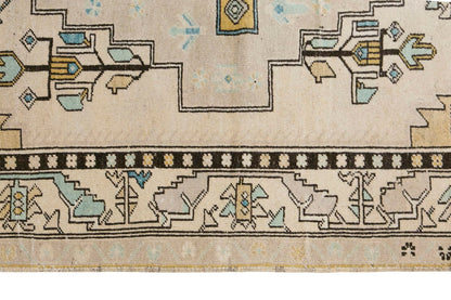 Vintage Rug,Turkish Rug, 4 x 8'7 feet / 124 x 262 cm