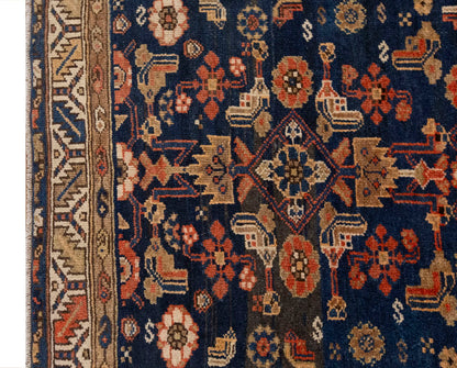 Vintage Rug,Turkish Rug 3'7 x 5'6 feet / 108 x 168 cm