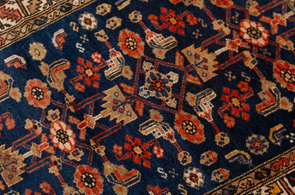 Vintage Rug,Turkish Rug 3'7 x 5'6 feet / 108 x 168 cm