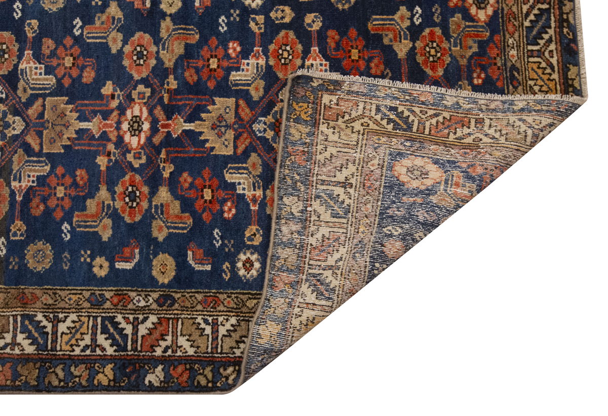 Vintage Rug,Turkish Rug 3'7 x 5'6 feet / 108 x 168 cm