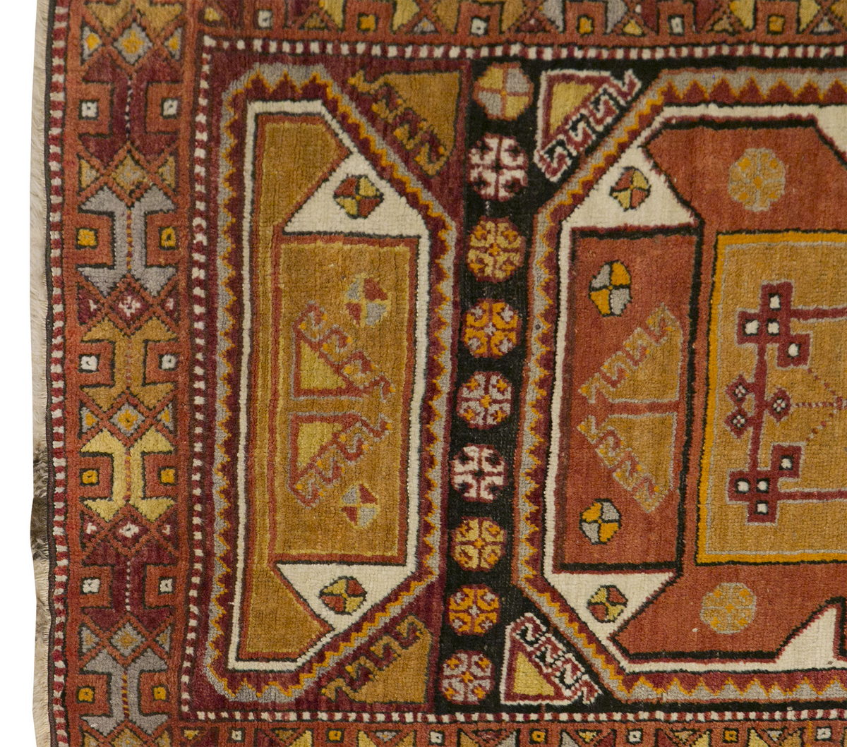 Vintage Runner Rug 3'3 x 9 feet  98 x 270 cm