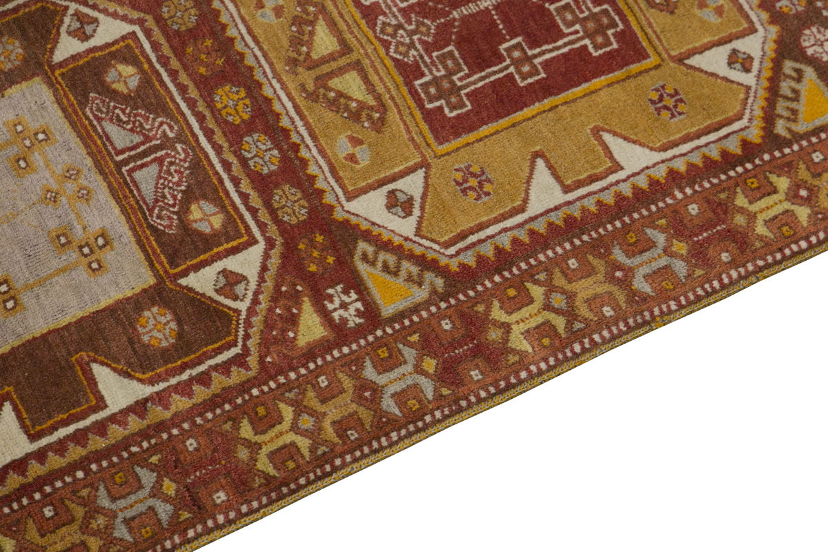 Vintage Runner Rug 3'3 x 9 feet  98 x 270 cm