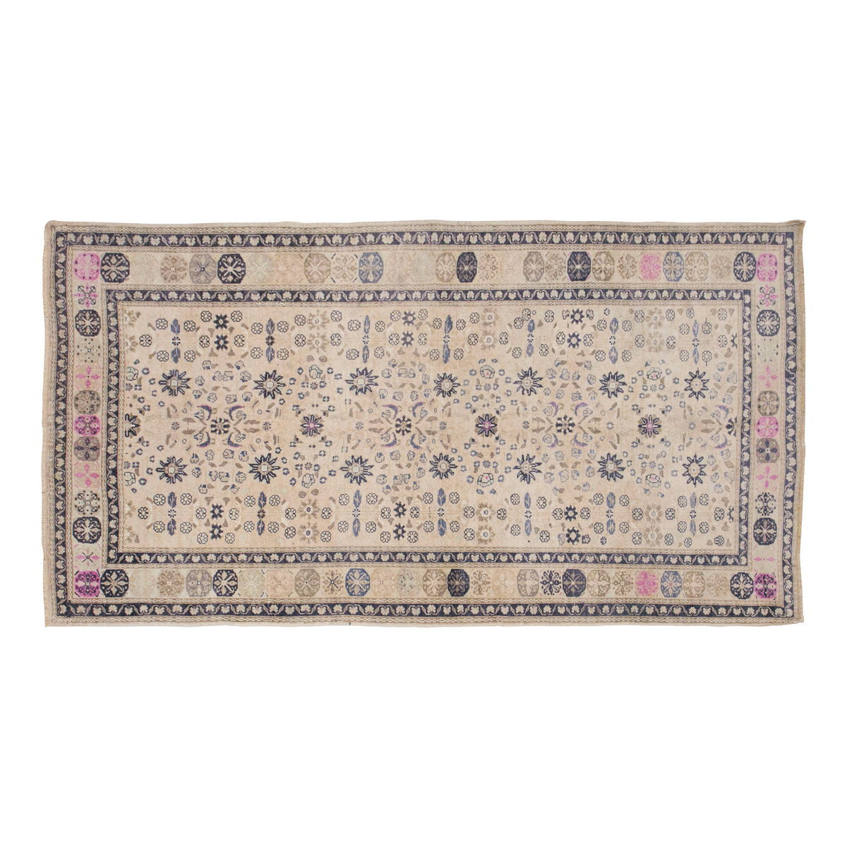 Vintage Rug 5'5 x 10'2 feet  165 x 310 cm