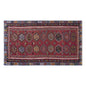 Vintage Sivas Şarkışla Kilim Rug, 6.1x13.1 ft, 185x400 cm, Handwoven Turkish Wool Kilim