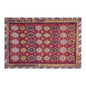 Vintage Sivas Şarkışla Kilim Rug, 7.5x11.2 ft, 230x340 cm, Handwoven Turkish Wool Kilim